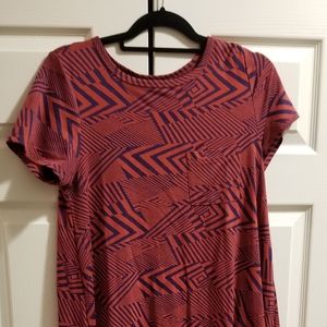 Lularoe carly orange and purple